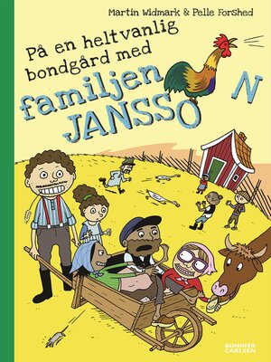 cover image of På en helt vanlig bondgård med familjen Jansson
